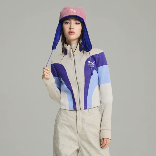 Gorro de aviador PUMA x KIDSUPER, Mauved Out-Lapis Lazuli, large-ARG