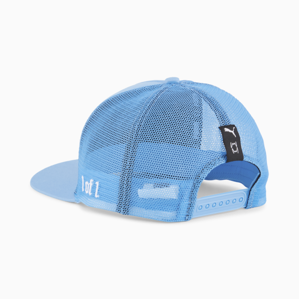 PUMA HOOPS x LAFRANCÉ Trucker Cap, Team Light Blue, large-ZAF