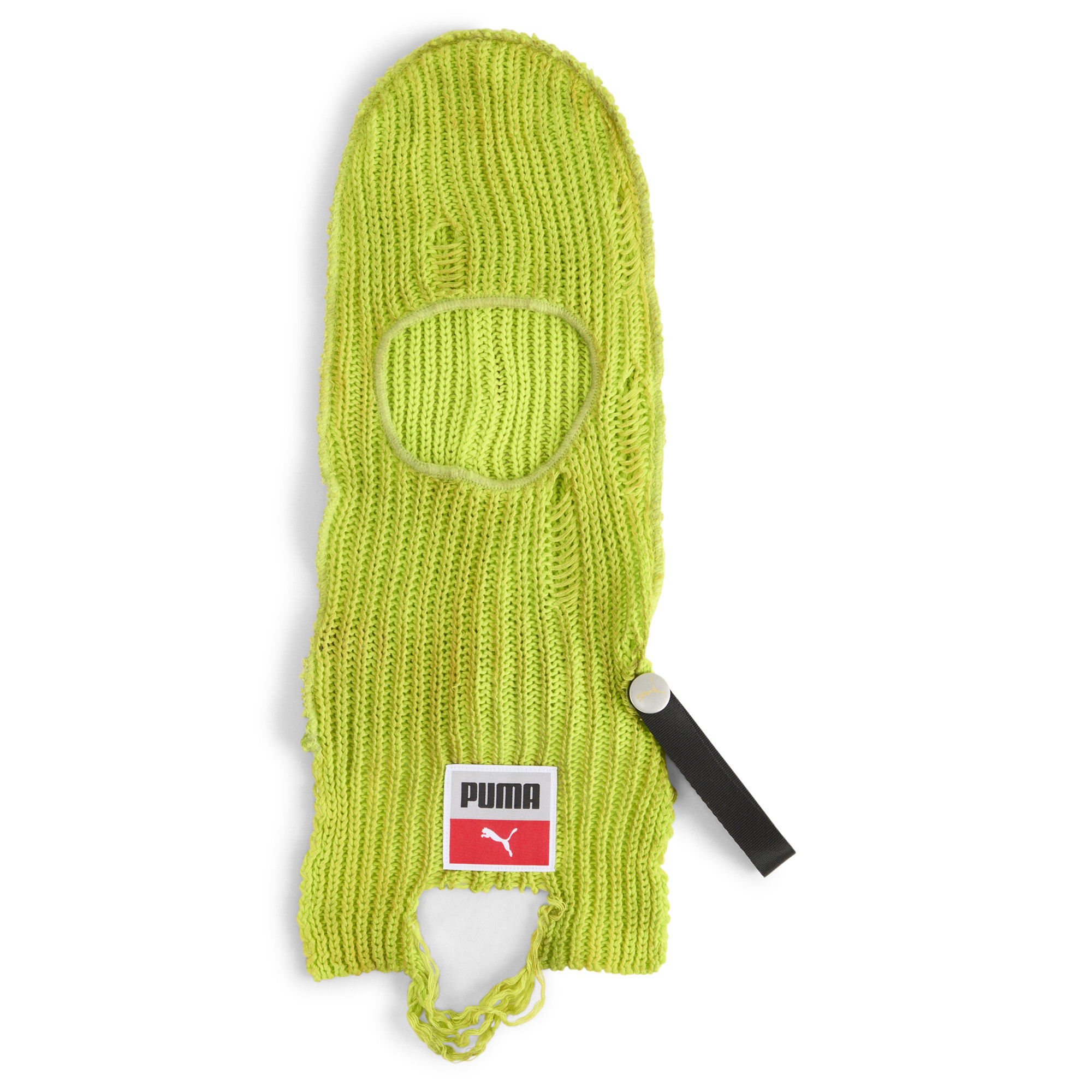 A$AP ROCKY x Puma Gestrickte Balaclava Für Herren | Mit Plain | Lime Pow | Größe: Adult