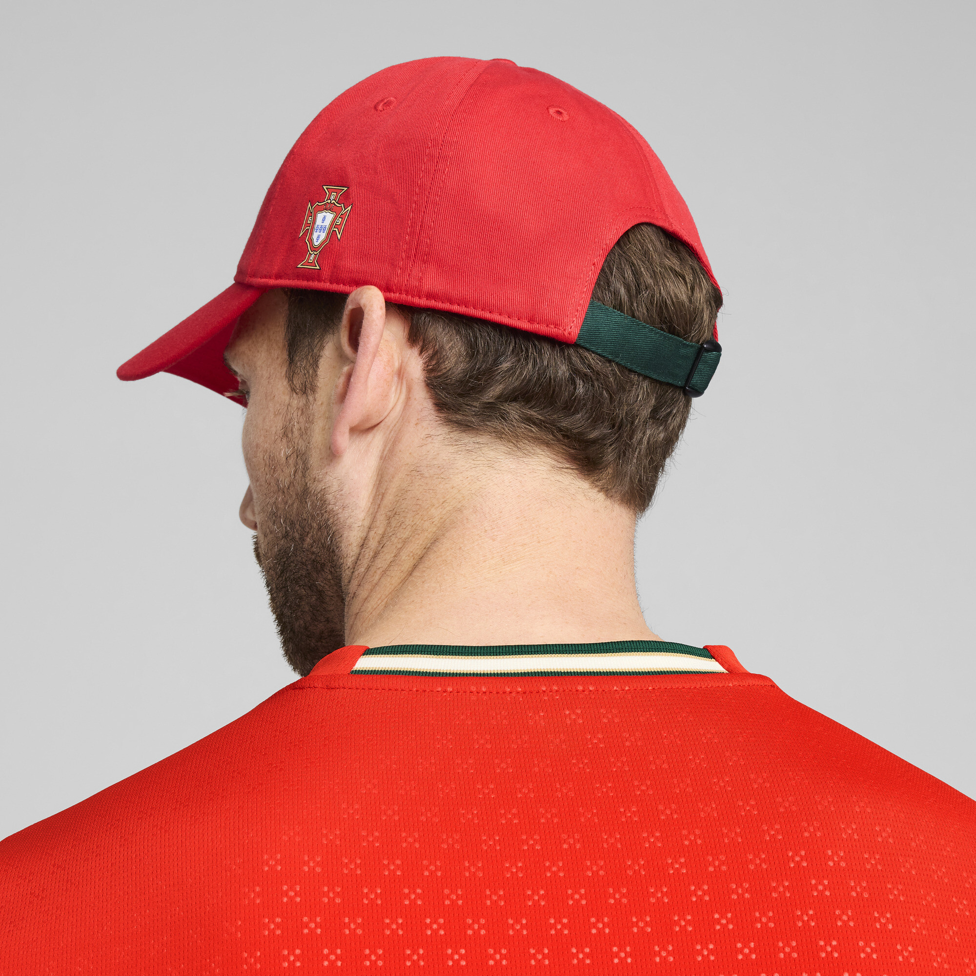 PUMA Portugal Football Fan pet, Rood/Wit thumbnail 3