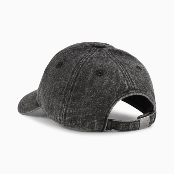 WARDROBE Essentials Metal Dad Cap, PUMA Black, large-ZAF