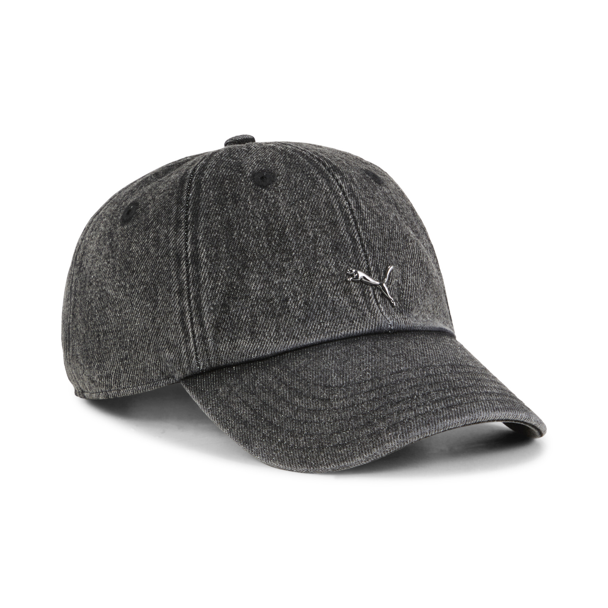 Puma WARDROBE ESS Metal Dad Cap | Mit Plain | Black | Größe: S