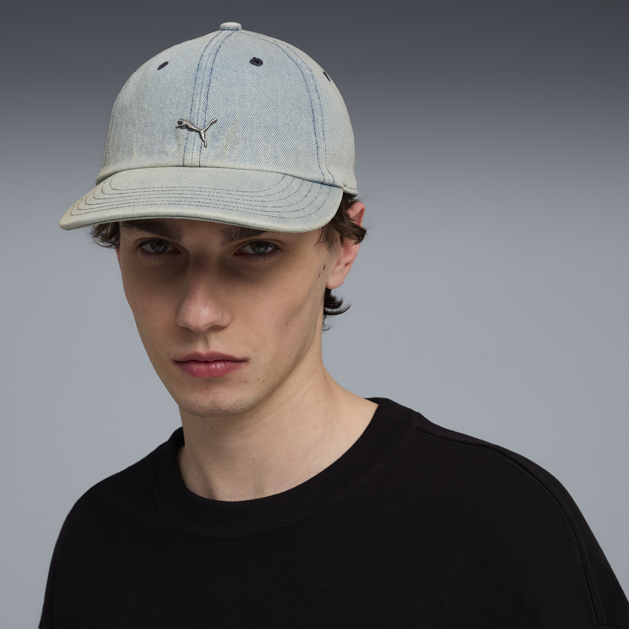 PUMA WARDROBE ESS metalen dad-pet, Blauw thumbnail 4