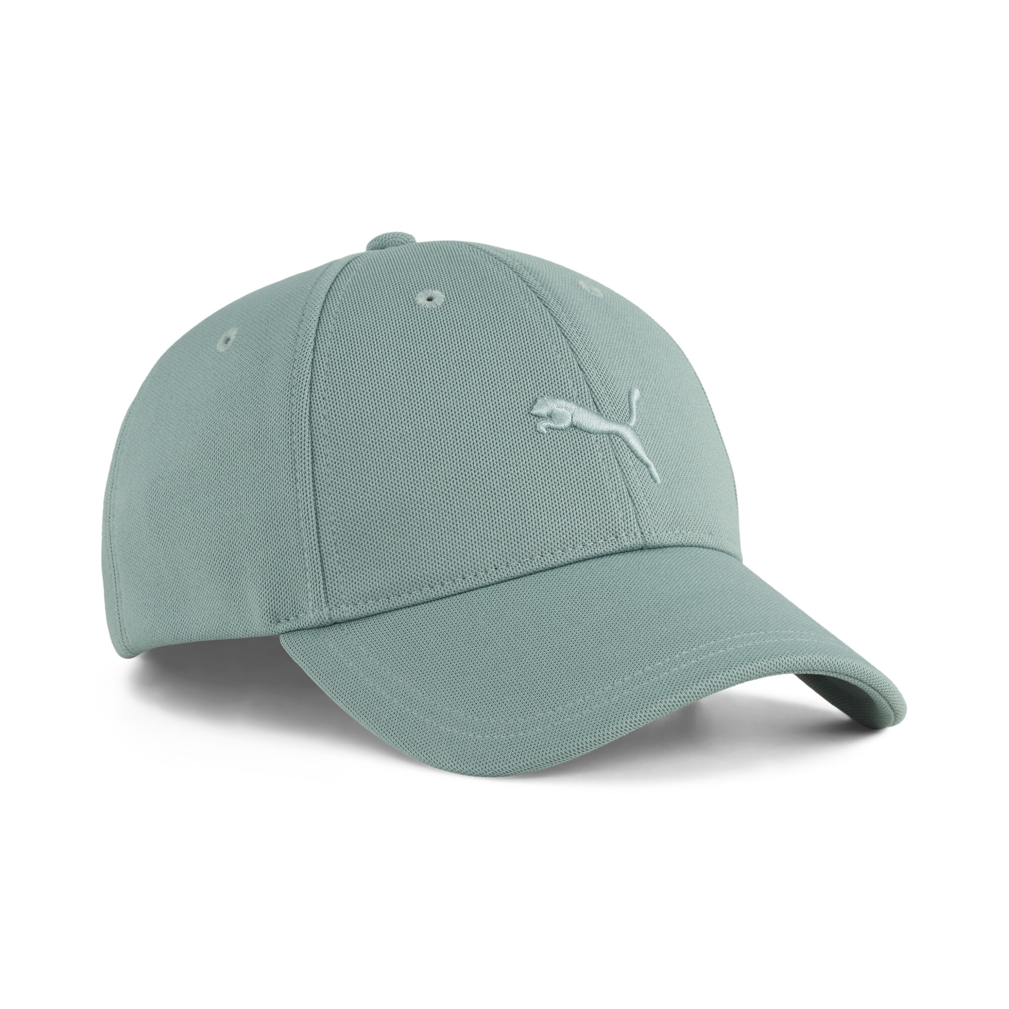 Puma PREMIUM ESS Pique Baseball-Cap | Mit Plain | Green Moon | Größe: L