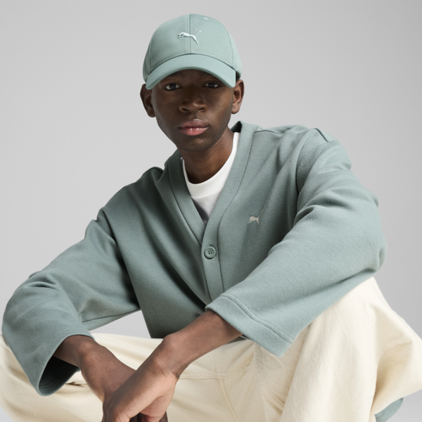 PREMIUM Essentials Pique Baseball Cap, Green Moon, large-ZAF