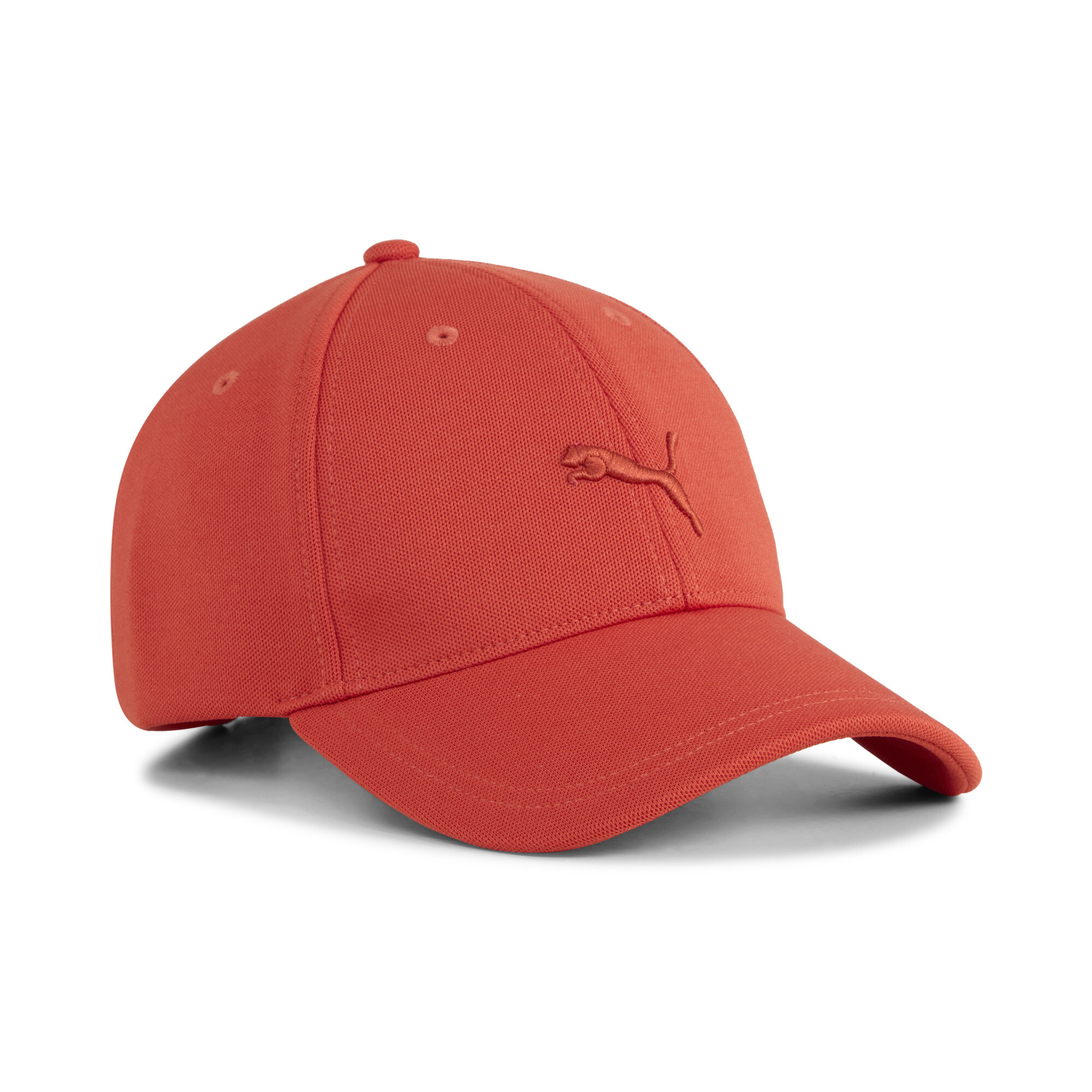 Puma PREMIUM ESS Pique Baseball-Cap | Mit Plain | Red Fire