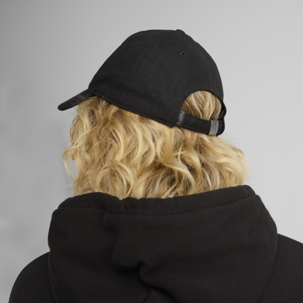 WARDROBE Essentials Dad Cap, PUMA Black, large-ZAF
