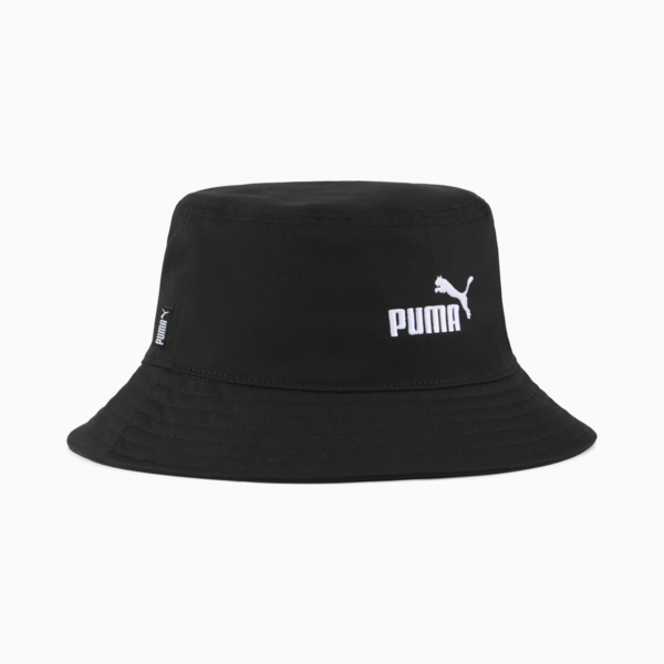 Essentials No.1 Logo Bucket Hat, PUMA Black, large-ZAF