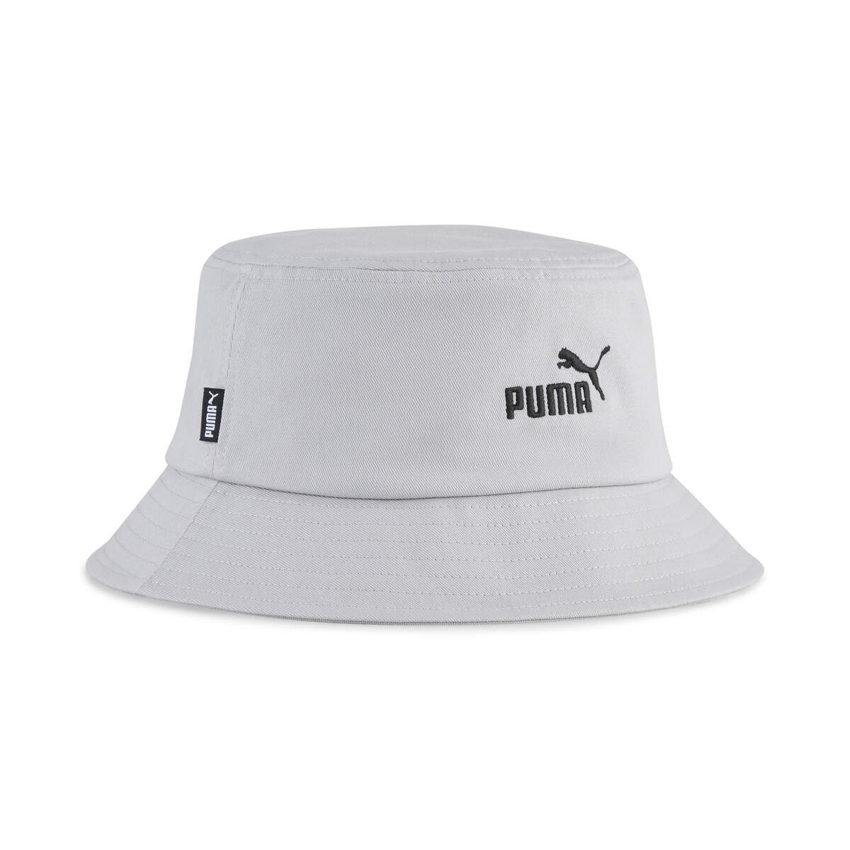 Essentials No.1 Logo Bucket Hat in Gray Echo by PUMA, Medium