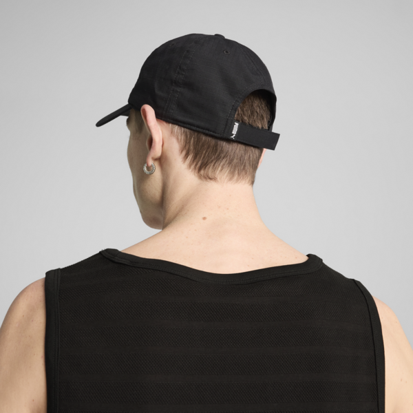 ESS ELEVATED Baseball Cap, Puma Black, large-ZAF