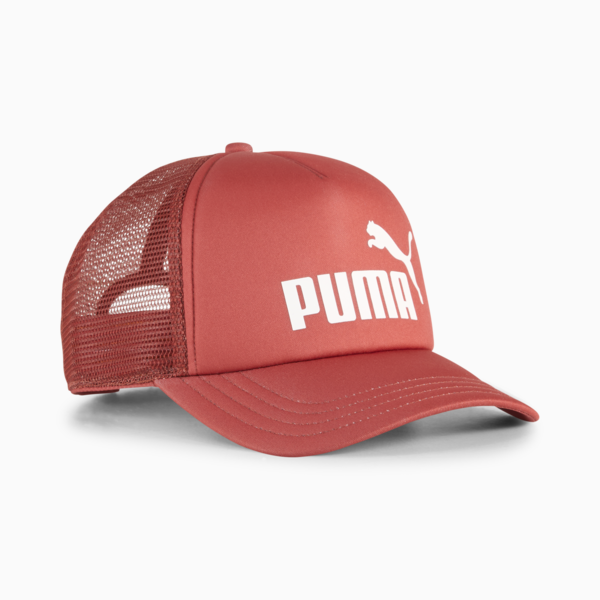ESS No. 1 Logo Trucker Cap, Red Fire, large-ZAF