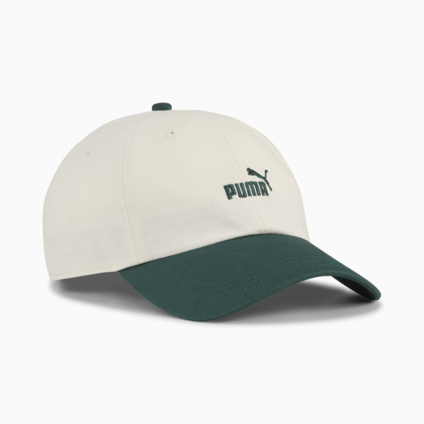 ESS No. 1 Colour Block Dad Cap, Alpine Snow-Dark Myrtle, large-ZAF