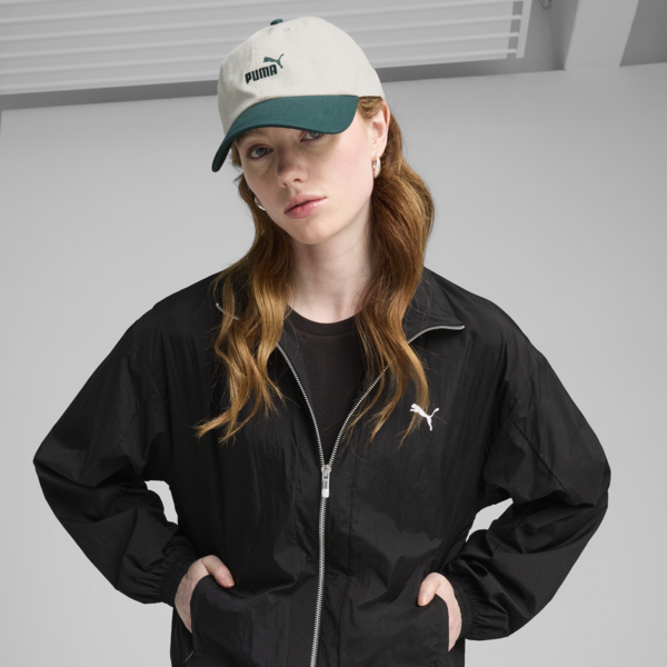 ESS No. 1 Colour Block Dad Cap, Alpine Snow-Dark Myrtle, large-ZAF