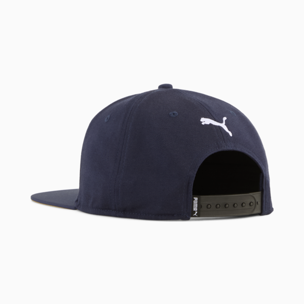 Gorra con visera plana Essentials No. 1 Logo, PUMA Navy, large-MEX