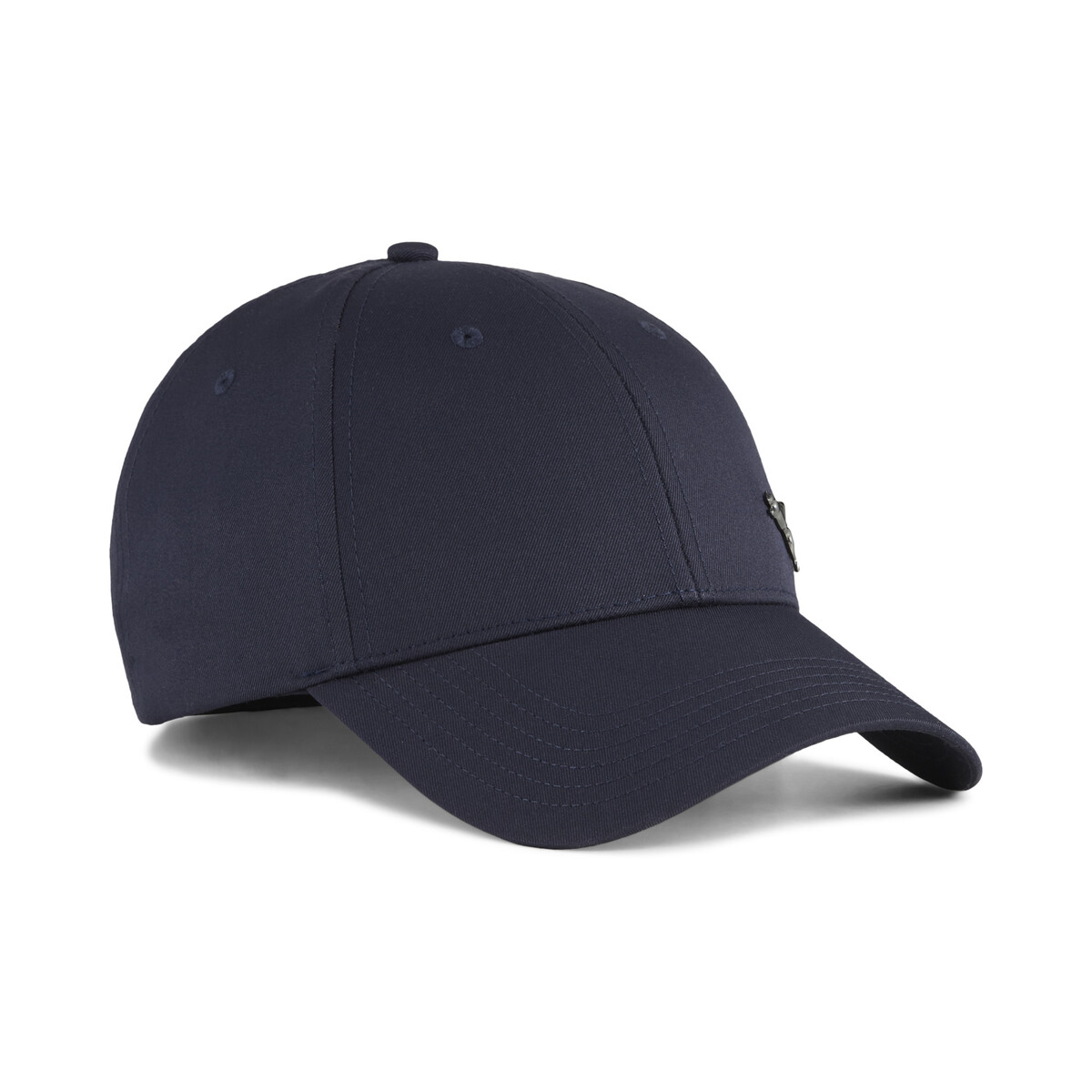 Essentials Metal PUMA Cat Baseball Cap in Navy, Small