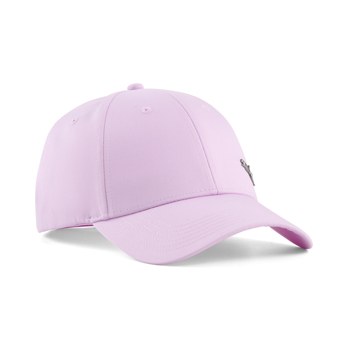 Essentials Metal PUMA Cat Baseball Cap in Mauve Glow, One Size