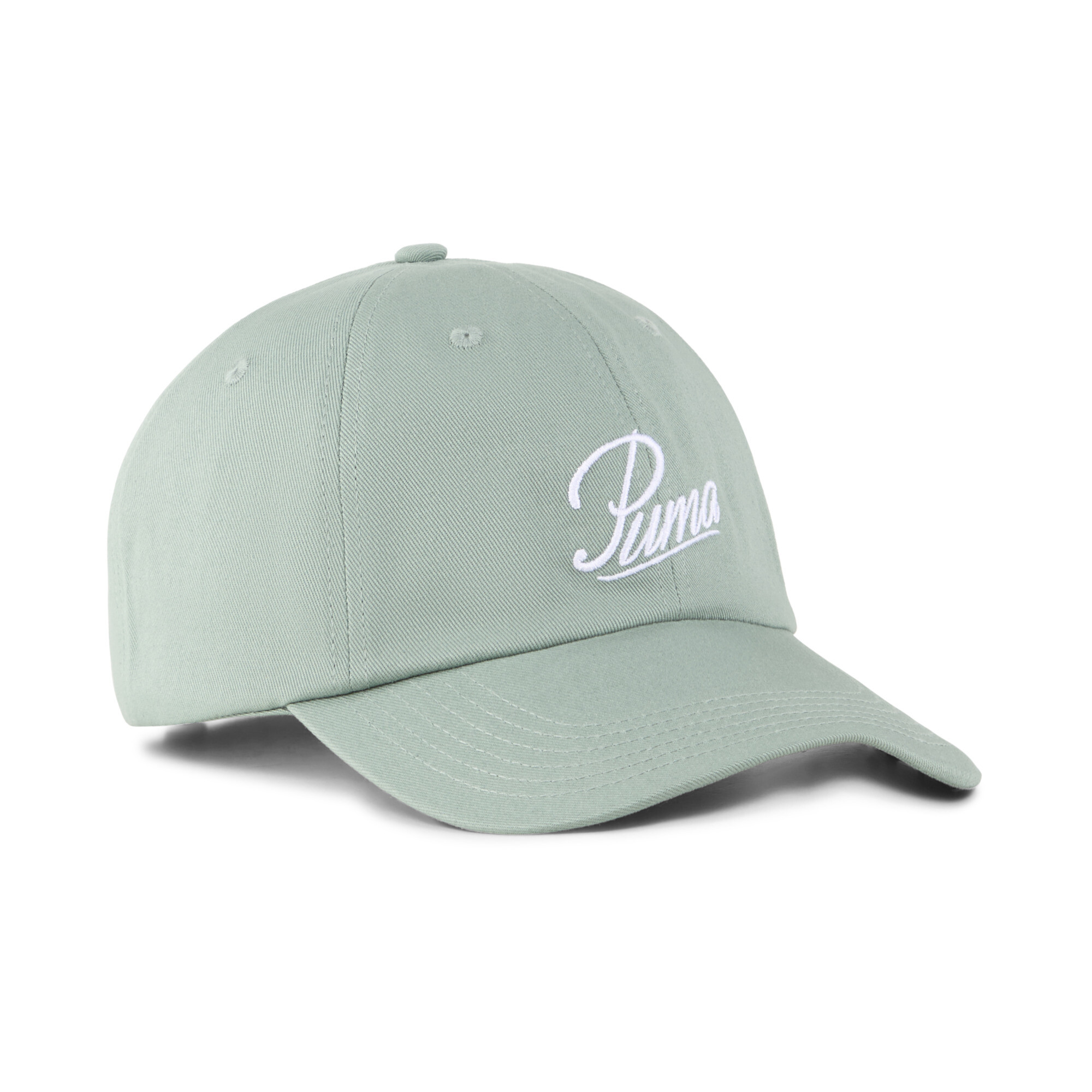 Puma ESS Script Logo Dad Cap | Mit Plain | Green Moon | Größe: S