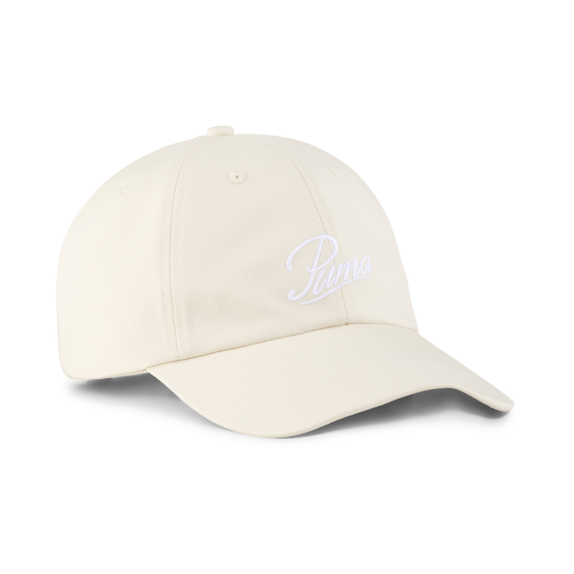 Puma ESS Script Logo Dad Cap | Mit Plain | Alpine Snow | Größe: M