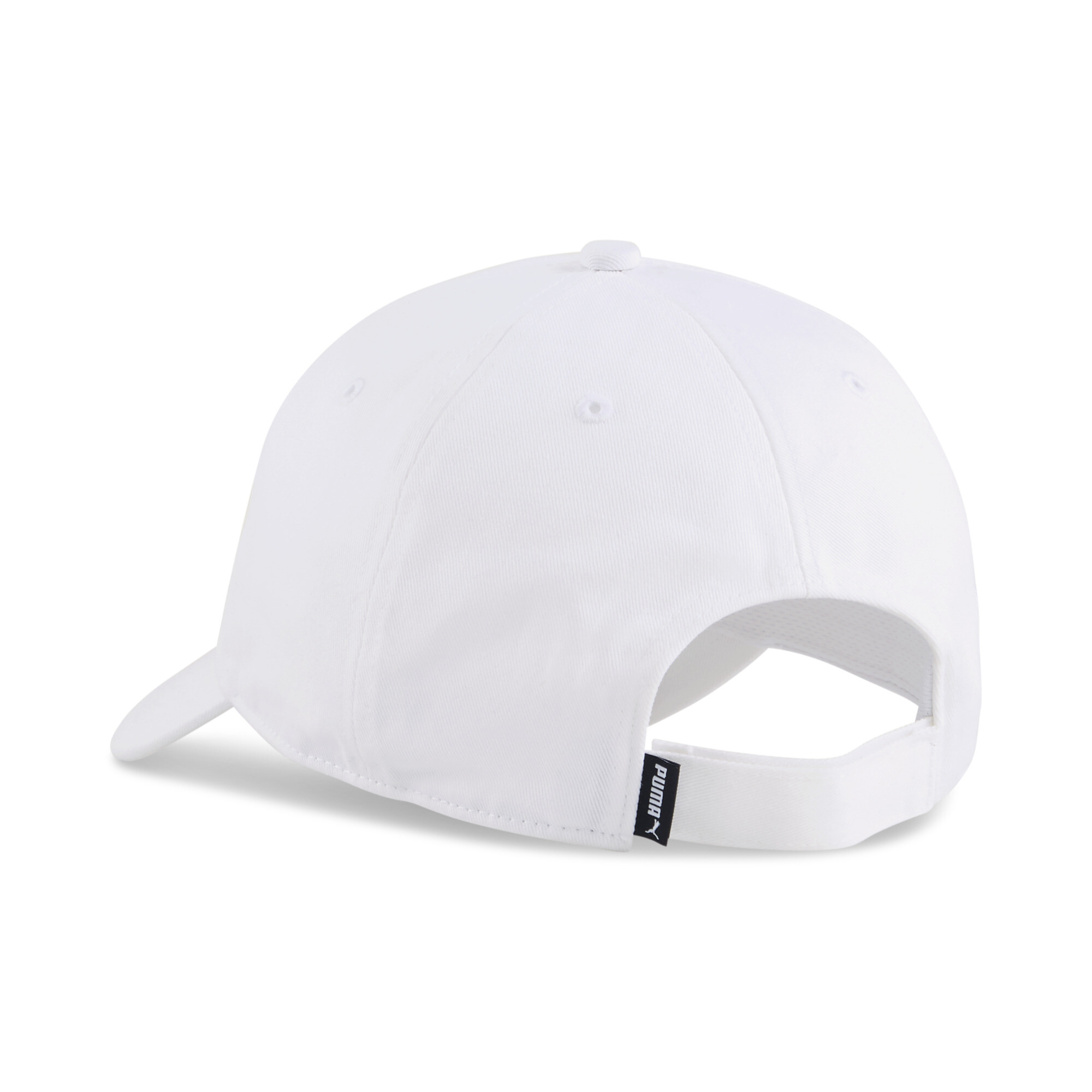 PUMA ESS No.1 Logo baseballpet met patch voor Dames, Wit