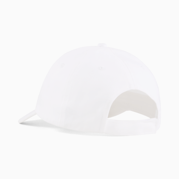 Essentials PUMA Cat Baseball Cap, PUMA White, large-ZAF