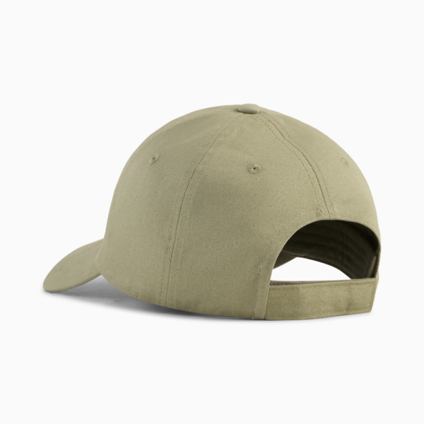 Essentials PUMA Cat Baseball Cap, Lux Army, large-ZAF