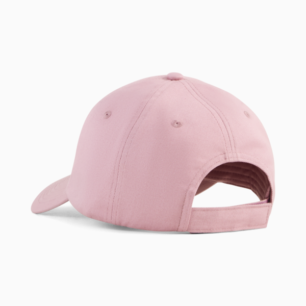 Essentials PUMA Cat Baseball Cap, Poised Pink, large-ZAF