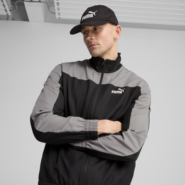 ESS No.1 Logo Baseball Cap, PUMA Black, large-ZAF