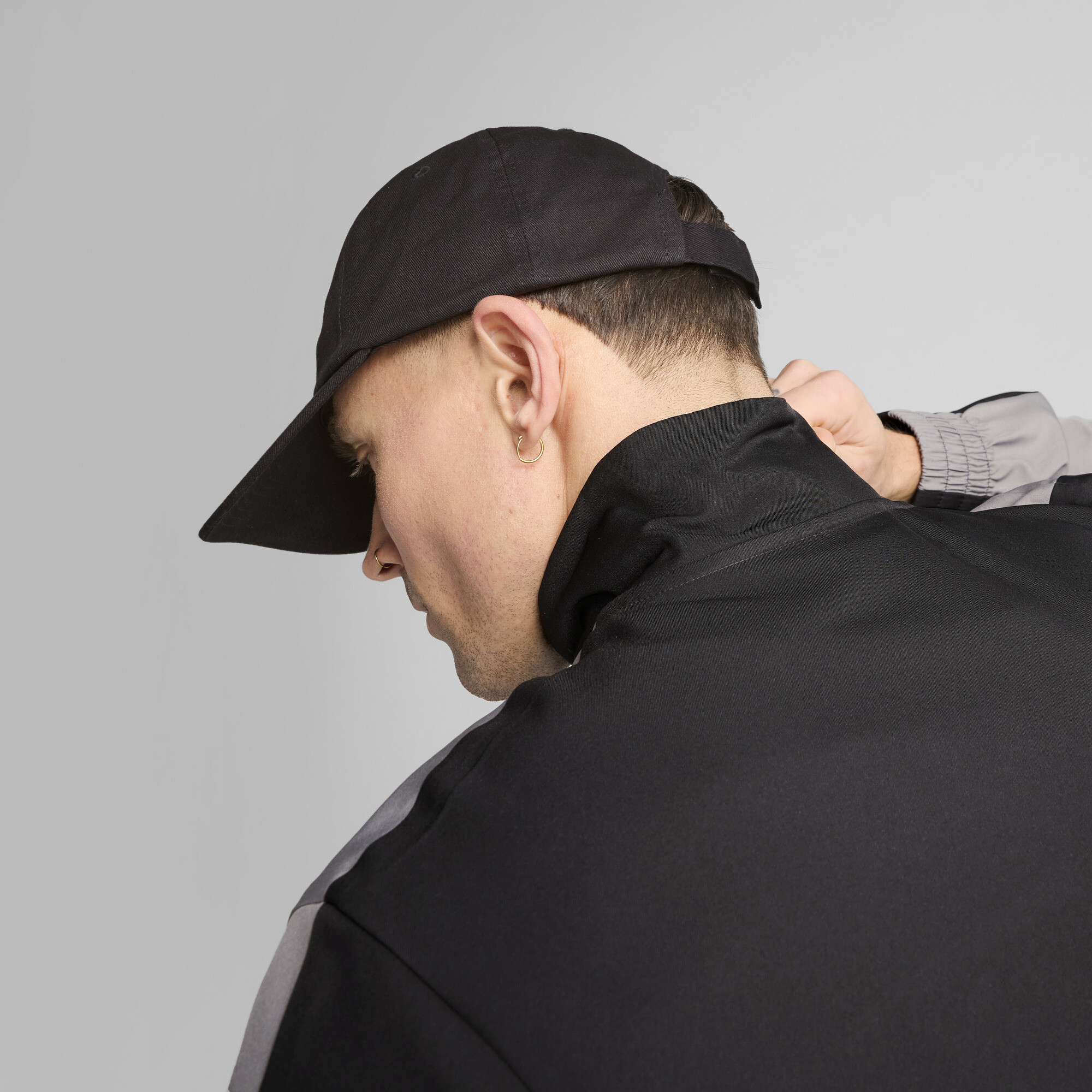 PUMA ESS-logo No.1 Logo baseballpet, Zwart thumbnail 3