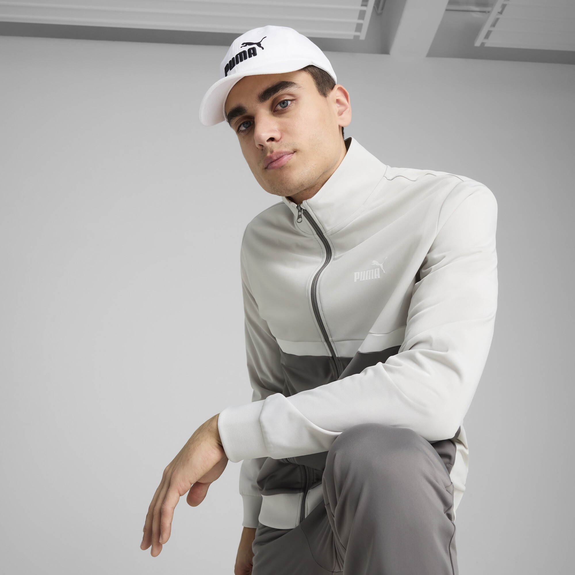 PUMA ESS-logo No.1 Logo baseballpet, Wit, Maat S thumbnail 4