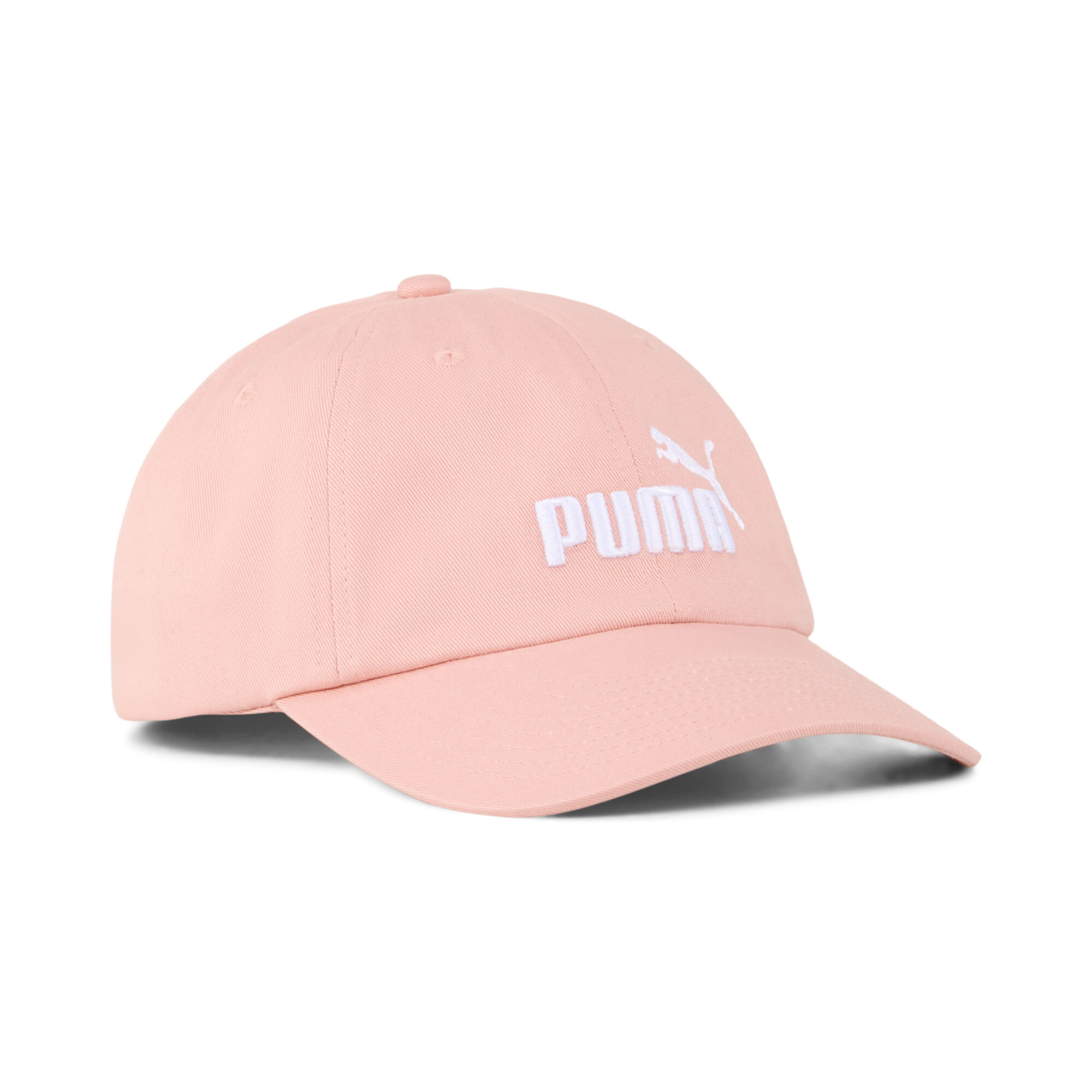 Puma ESS No.1 Logo Baseball Cap | Mit Plain | Pink Fruit | Größe: M