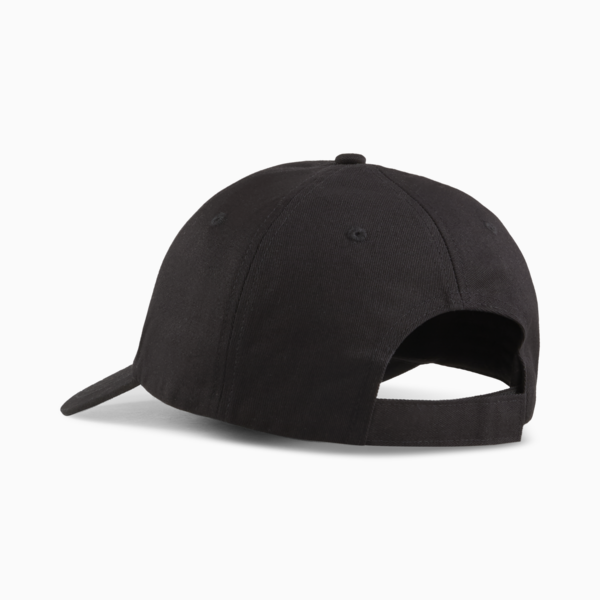 ESS No.1 Logo Baseball Cap, PUMA Black-Gold-Logo, large-ZAF