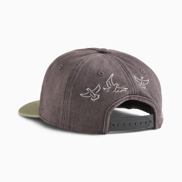 PUMA x KIDSUPER Baseball Cap, Dark Coal, large-ZAF