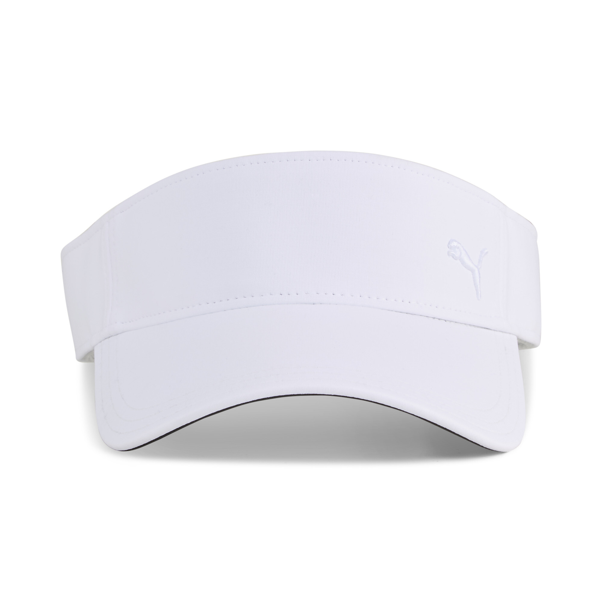 PUMA Golfzonneklep voor Dames, Zwart/Wit