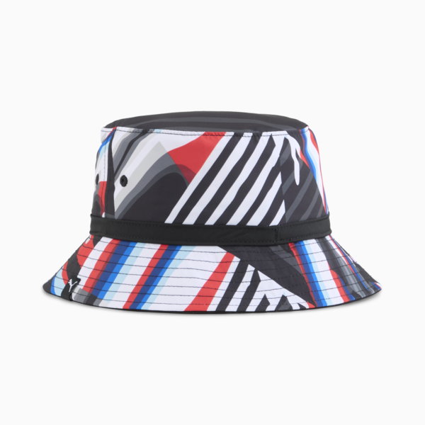 BMW M Motorsport Bucket Hat, PUMA White-AOP, large-ZAF