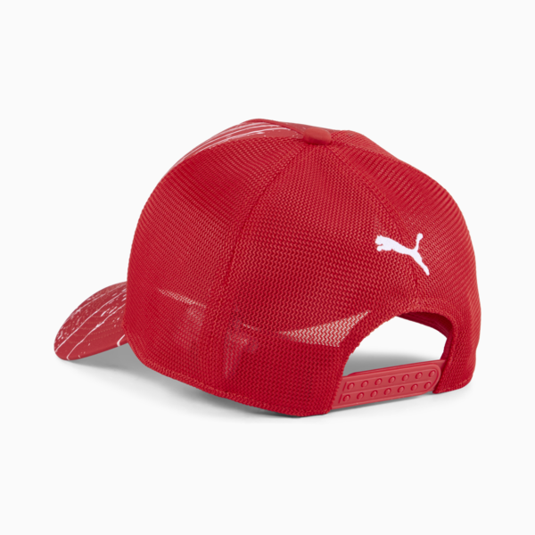 Gorra estampada con malla Scuderia Ferrari Race, Rosso Corsa, large-MEX