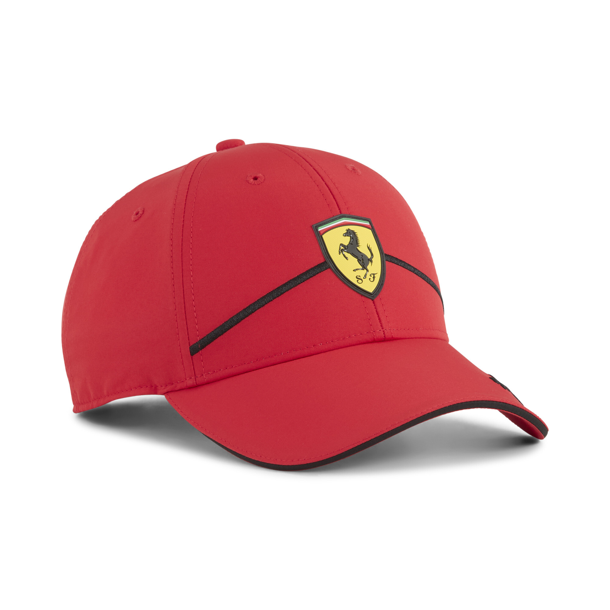 Puma Ferrari Race Baseballcap | Mit Plain | Rosso Corsa | Größe: M