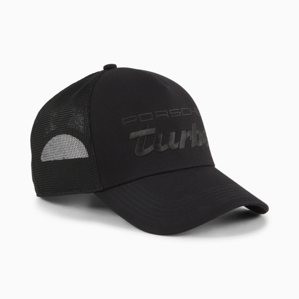 Gorra con tejido de malla Porsche Legacy, PUMA Black, large-ARG