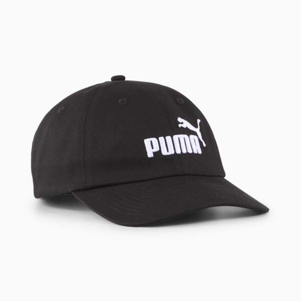 ESS No.1 Logo Baseball Cap Youth, PUMA Black, large-ZAF