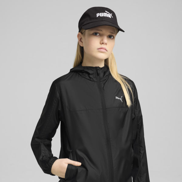 ESS No.1 Logo Baseball Cap Youth, PUMA Black, large-ZAF