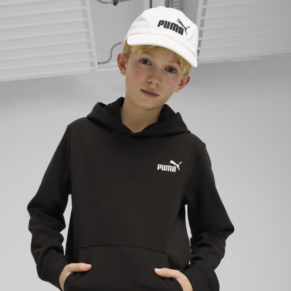 ESS No.1 Logo Baseball Cap Youth, PUMA White, large-ZAF