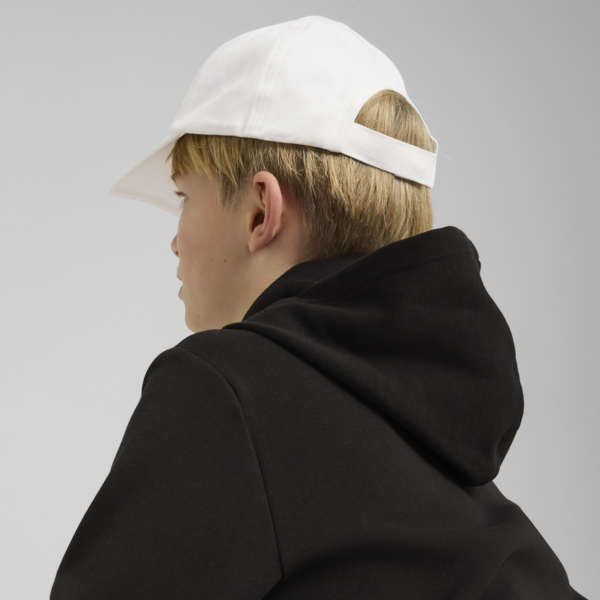 ESS No.1 Logo Baseball Cap Youth, PUMA White, large-ZAF