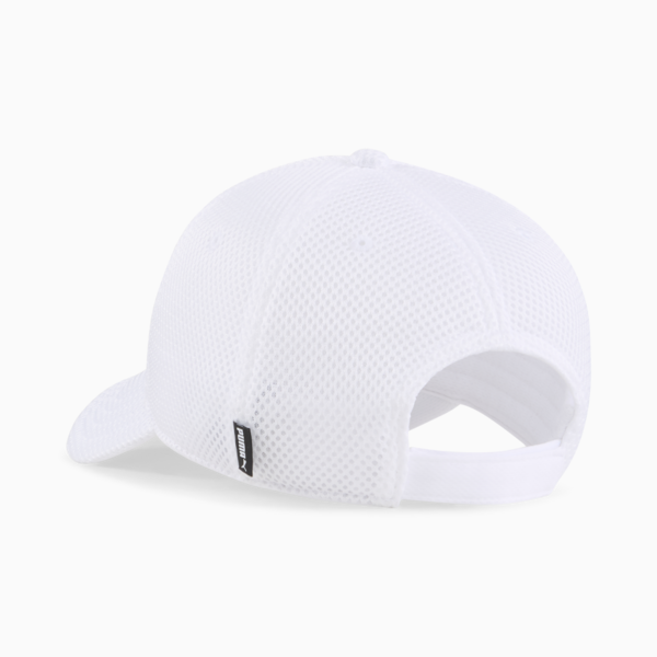 TRAINING PUMA Cat Logo Baseball Cap Youth, PUMA White, large-ZAF
