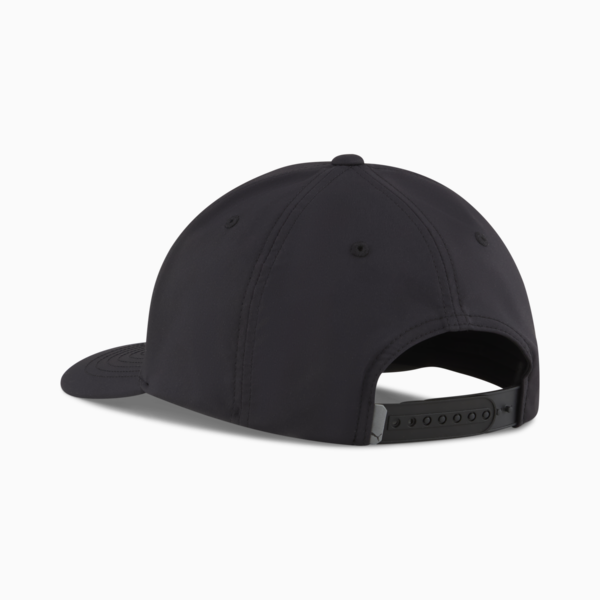 Heritage P Golf Cap Men, PUMA Black-White Glow, large-ZAF