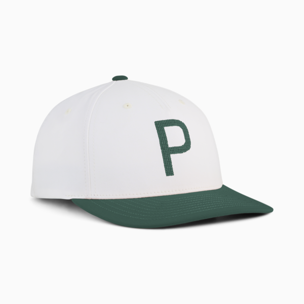 Crafted P Golf Cap Men, Warm White-Dark Myrtle, large-ZAF