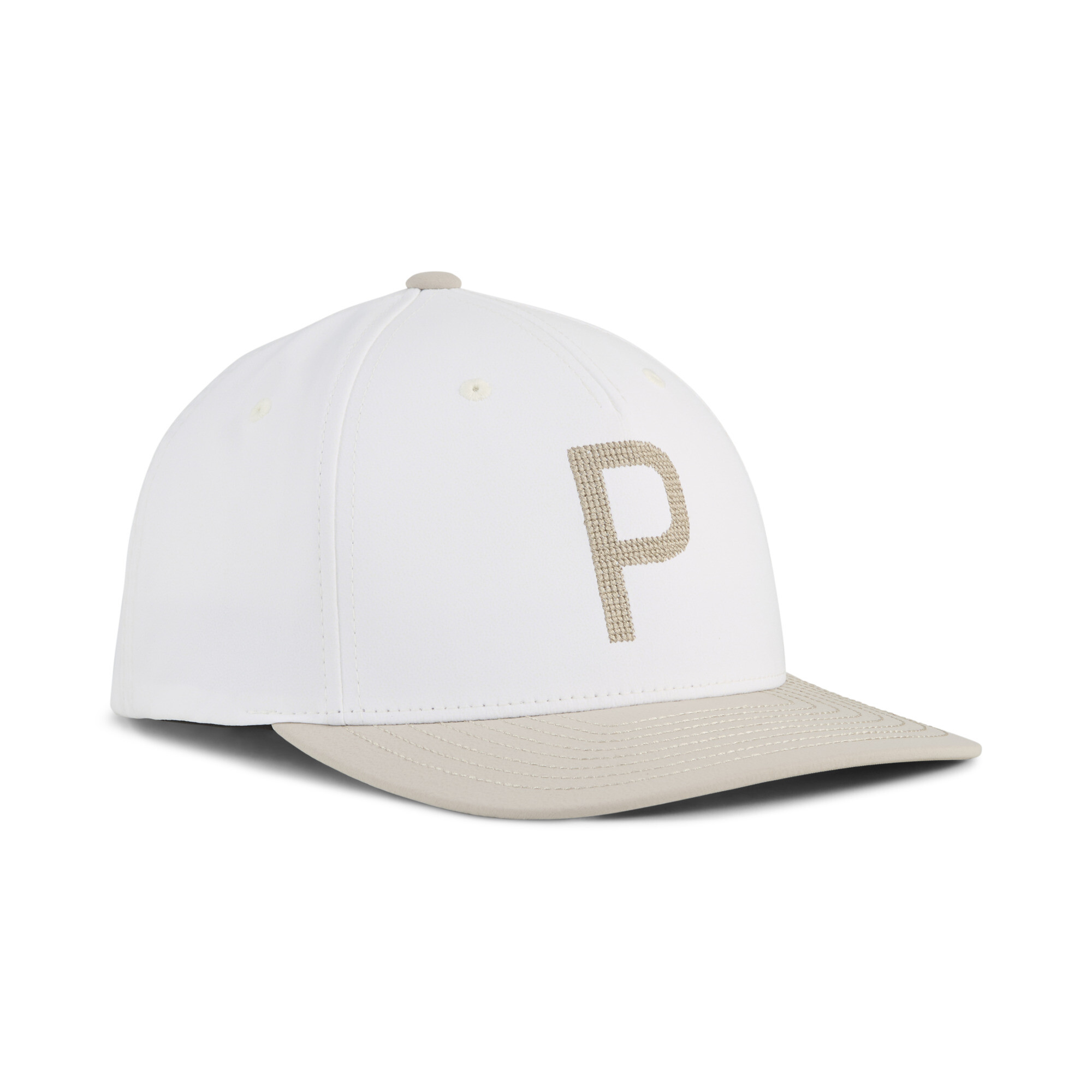 Puma Crafted P Golf Cap Herren | Mit Plain | Warm White/Putty | Größe: Adult