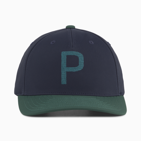 Crafted P Golf Cap Men, Deep Navy-Green Terrain, large-ZAF