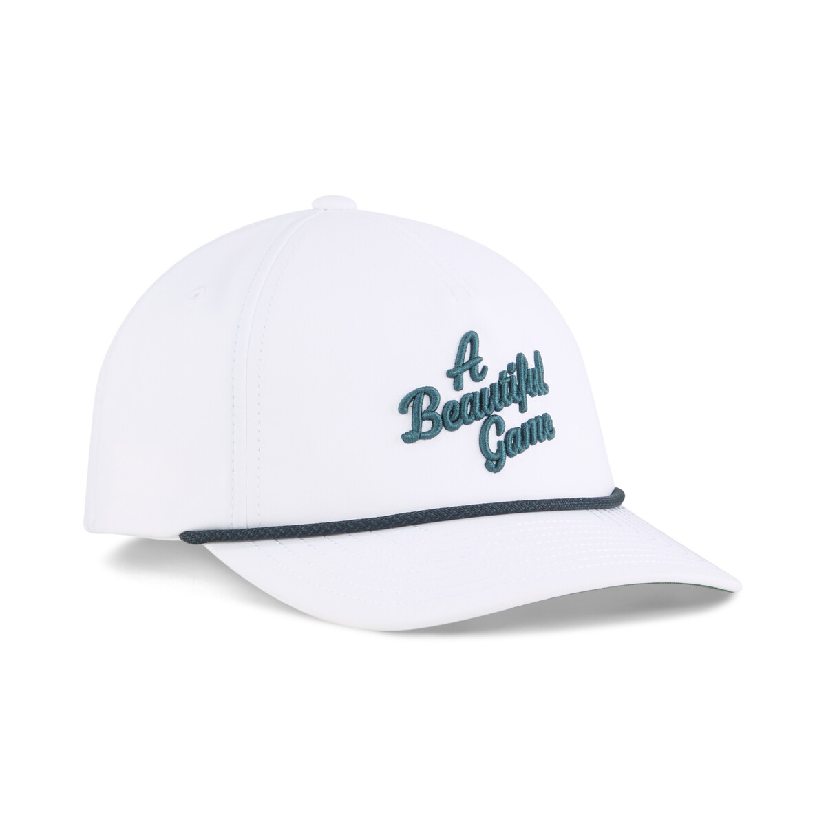 Beautiful Game Golf Cap Men in White Glow/Dark Myrtle by PUMA, One Size