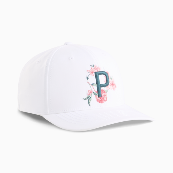 Gorra con visera Freshly Picked Golf para hombre, White Glow, large-MEX