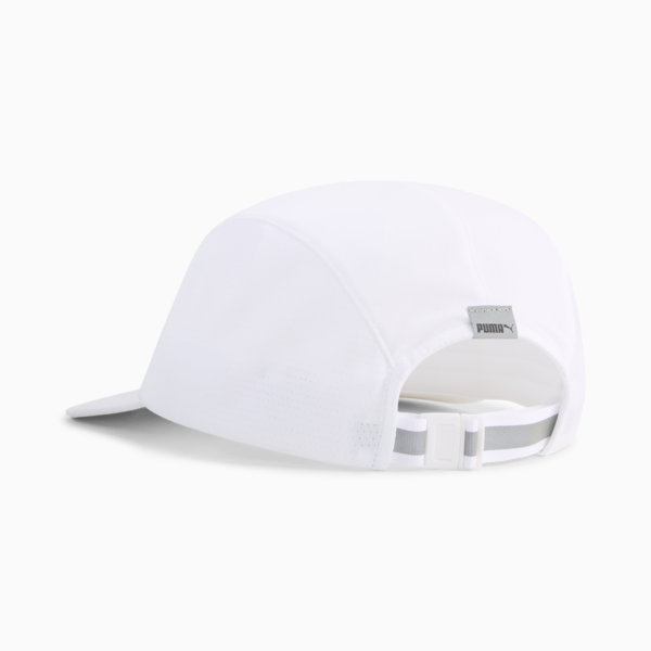Gorra de running plegable PUMA, PUMA White, large-MEX