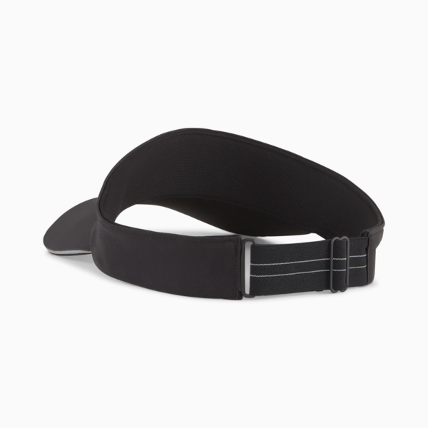 Running Visor, PUMA Black, large-ZAF
